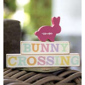 3/Set, Bunny Crossing Block Stackers
