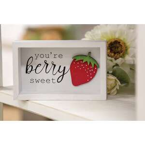 You're Berry Sweet Shadowbox Frame