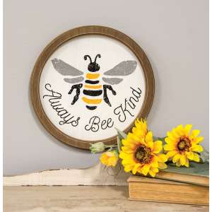 Always Bee Kind Circle Frame #35913