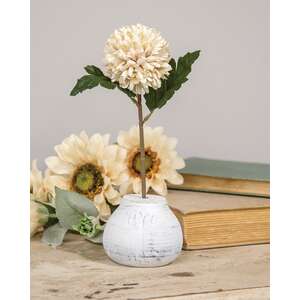 Shabby Chic Round Flower Holder #35964