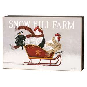 Snow Hill Farm Box Sign