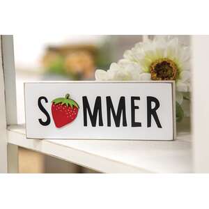 Summer With Strawberry Block