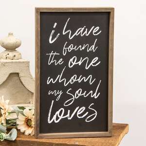 I Have Found the One Chalkboard Look Sign #36082