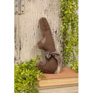 Primitive Chocolate Bunny Ornament