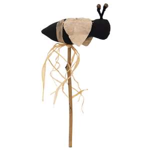 Primitive Bumblebee Plant Stake