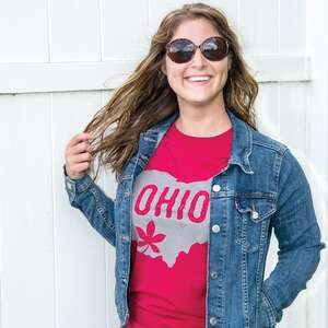 Buckeye Leaf T-Shirt L88