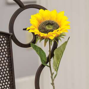 Blooming Sunflower Stem, Yellow 18127;