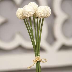 White Billy Ball Bouquet 18153