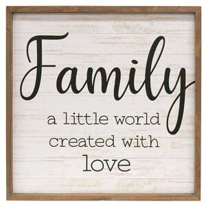 Family Framed Sign #36100