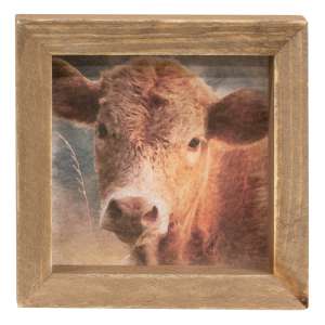 Farm Animal Mini Portrait Frame, 3 Asstd. 36124