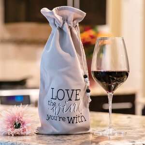 Love the Wine You're With Wine Bag 54173;