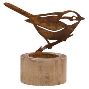 Rusty Bird Tealight Holder - Small;