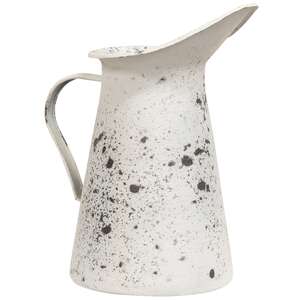 Distressed White Pitcher #60412