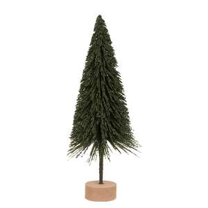 Dark Green Sisal Tree, 8"