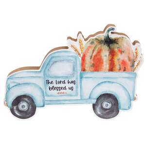 The Lord Has Blessed Us Chunky Pumpkin Truck