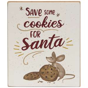 Save Some Cookies For Santa Block #36290