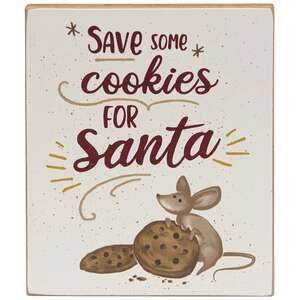 Save Some Cookies For Santa Block