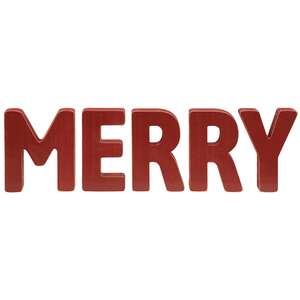 5/Set, MERRY Wooden Letters