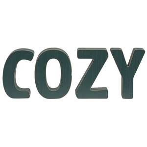 4/Set, COZY Wooden Letters;