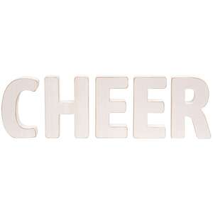 5/Set, CHEER Wooden Letters