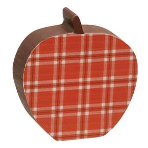 Mini Buffalo Plaid Apple Chunky Sitter #36500