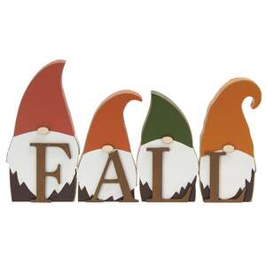 4/Set, "FALL" Gnome Sitters