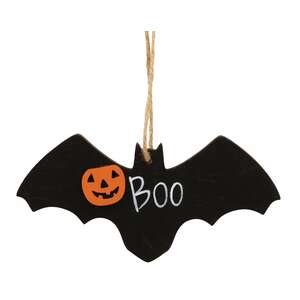 Jack O Lantern Boo Bat Ornament