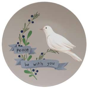 Peace Be With You Dove Plate #36724