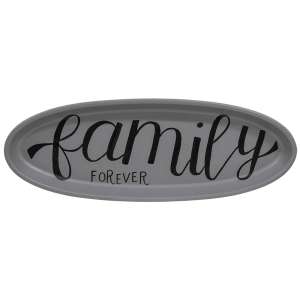 Family Forever Oval Tray #36736