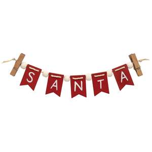 Santa Mini Clip Banner