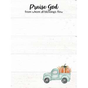 Praise God Mini Notepad;