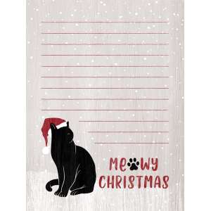 Meowy Christmas Mini Notepad #55022