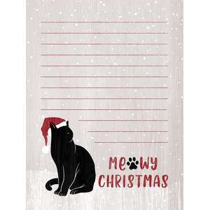 Meowy Christmas Notepad;