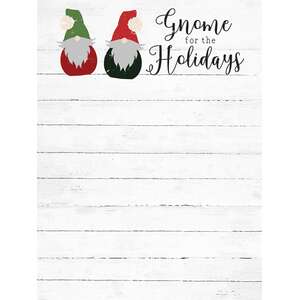 Gnome for the Holidays Notepad;