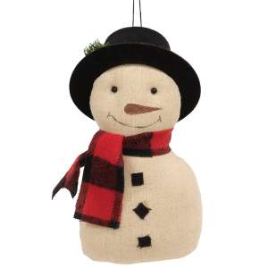 Top Hat Snowman w/Hanger #CS38457
