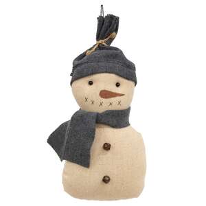 Gray Snowman w/Hanger