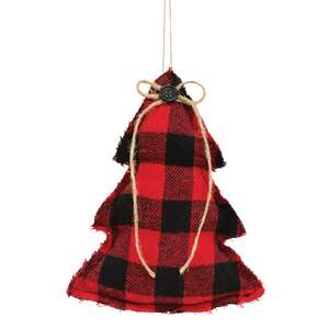 Buffalo Check Tree Ornament #CS38474