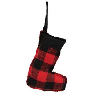 Buffalo Check Stocking Ornament