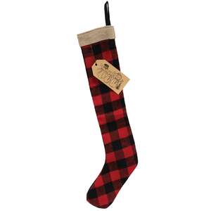 Buffalo Check Stocking, 20"