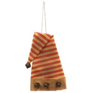 Striped Santa Hat Ornament
