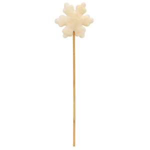 Glitter Snowflake Pick