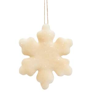 Glitter Snowflake Ornament
