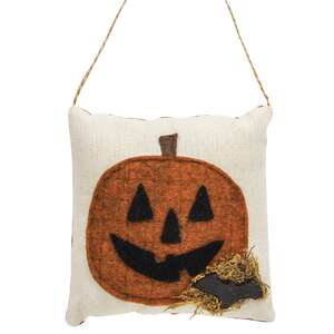Jack O Lantern Pillow Ornament