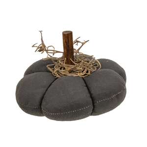 Mossy Black Pumpkin 4.5" #CS38658