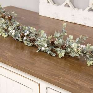 Holiday Ombre Boxwood Garland 18179