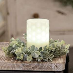 Ombre Boxwood Candle Ring, 3.5" 18188;