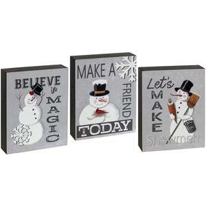 Make A Friend Today Box Sign, 3 Asstd.