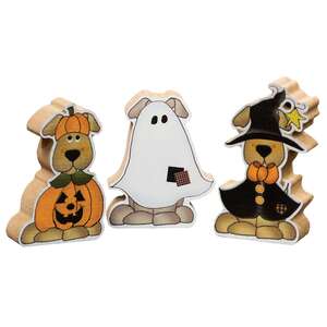 3/Set, Chunky Halloween Costume Puppy Sitters