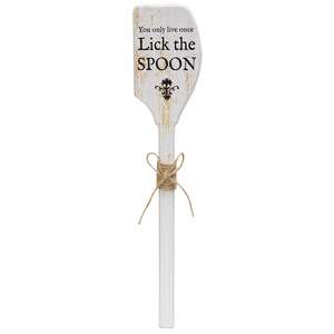 Lick the Spoon Decorative Wooden Spatula #36231