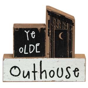 3/Set, Ye Olde Outhouse Blocks